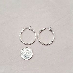 Hoop earrings